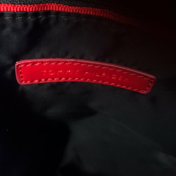 Tommy Hilfiger Blue/Alpaca Eve II Monogram Sachel Purse - Picture 11 of 11